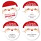 Big Dot of Happiness Jolly Santa Claus - Christmas Party Have or Have Not Cards - Christmas Gift Exchange Game - Set of 24